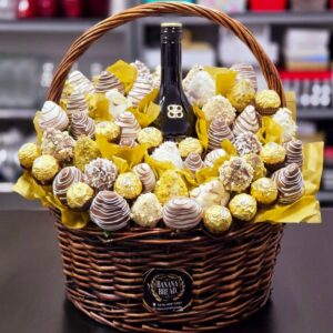 Baileys & Strawberry Basket